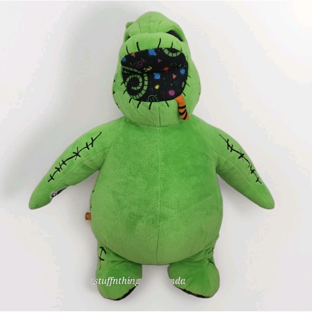 Build-A-Bear Neon Green Oogie Boogie Plush Nightmare Before Christmas Disney 16"